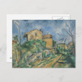 Carte Postale Paul Cezanne - Maison Maria avec vue sur Château (Devant / Derrière)