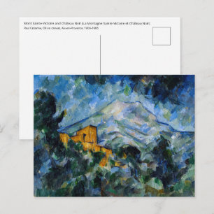 Carte Postale Paul Cezanne - Mont Saint-Victoire & Chateau Noir