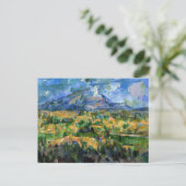 Carte Postale Paul Cezanne - Mont Sainte-Victoire (Debout devant)