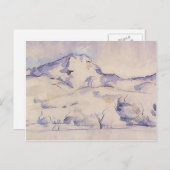Carte Postale Paul Cezanne-Mont Sainte-Victoire (Devant / Derrière)