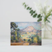 Carte Postale Paul Cezanne - Mont Sainte-Victoire (Debout devant)