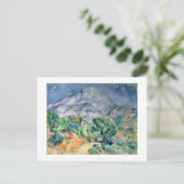 Carte Postale Paul Cezanne | Mont Sainte-Victoire, 1900 (Debout devant)