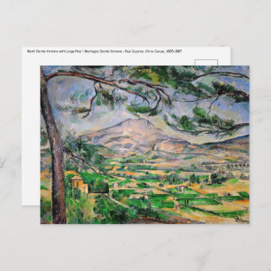 Carte Postale Paul Cezanne - Mont Sainte-Victoire et Grand Pin