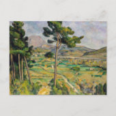 Carte Postale Paul Cezanne - Mont Sainte-Victoire et Viaduc (Devant)