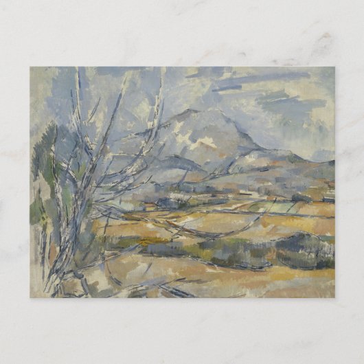Carte Postale Paul Cezanne - Montagne Sainte-Victoire (Devant)