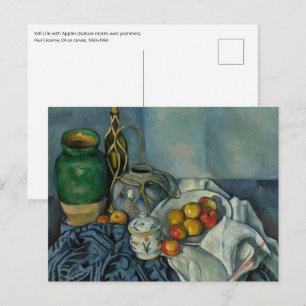 Carte Postale Paul Cezanne - Nature morte aux pommes