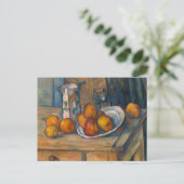 Carte Postale Paul Cezanne - Nature morte avec pot à lait et fru (Debout devant)