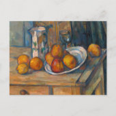 Carte Postale Paul Cezanne - Nature morte avec pot à lait et fru (Devant)