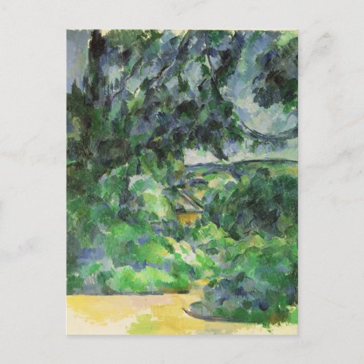 Carte Postale Paul Cezanne | Paysage bleu, c.1903 (Devant)