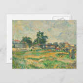 Carte Postale Paul Cezanne | Paysage proche de Paris, c. 1876 (p (Devant / Derrière)