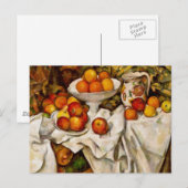 Carte Postale Paul Cezanne Pommes Oranges Impressionnisme (Devant / Derrière)