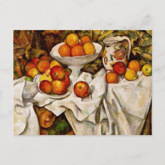Carte Postale Paul Cezanne Pommes Oranges Impressionnisme (Devant)