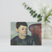 Carte Postale Paul Cezanne | Portrait du fils de l'artiste, 1881 (Debout devant)