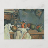 Carte Postale Paul Cezanne - Pot de gingembre avec grenade (Devant)