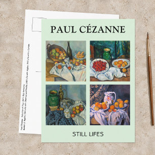 Carte Postale Paul Cezanne - Sélection de chefs-d'œuvre de natu