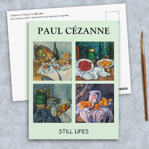 Carte Postale Paul Cezanne - Sélection de chefs-d'œuvre de natu