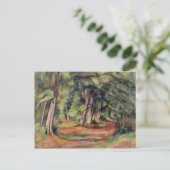 Carte Postale Paul Cezanne | Sous-bois 1890-94 (Debout devant)
