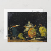 Carte Postale Paul Cezanne | Still Life, c.1865 (Devant / Derrière)