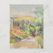 Carte Postale Paul Cezanne | The Bend in the road, 1900-06 (Devant)