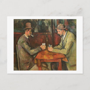 Carte Postale Paul Cezanne   The Card Players, 1893-96