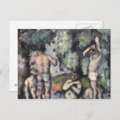 Carte Postale Paul Cezanne | The Five Bathers, c.1875-77 (Devant / Derrière)