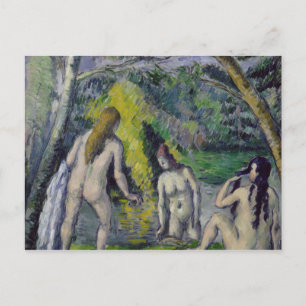 Carte Postale Paul Cezanne   The Three Bathers, c.1879-82