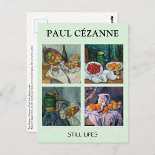 Carte Postale Paul Cezanne - Toujours Vie Sélection de chefs-d'o