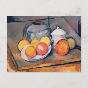 Carte Postale Paul Cezanne Vase recouvert de paille