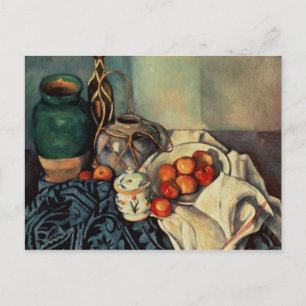 Carte Postale Paul Cezanne Vie morte avec pommes, 1893-94