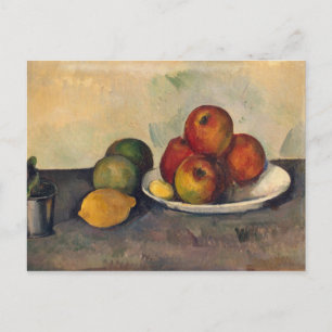 Carte Postale Paul Cezanne Vie morte avec pommes, c.1890