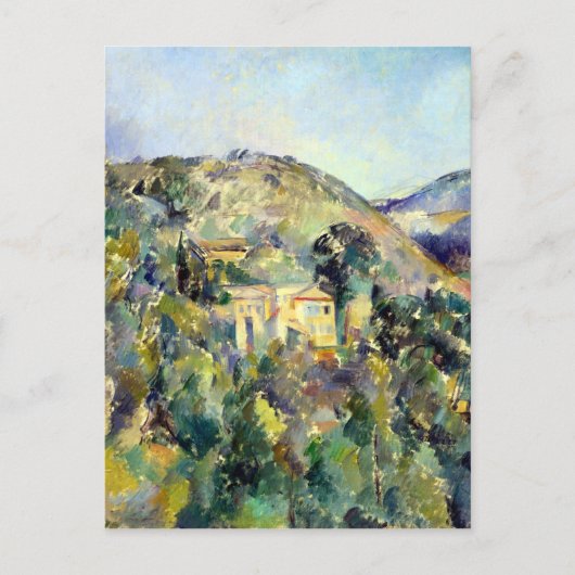Carte Postale Paul Cezanne Vue du Domaine Saint-Joseph (Devant)