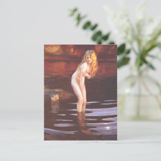 Carte Postale Paul Émile Chabas - Baigneuse (Debout devant)