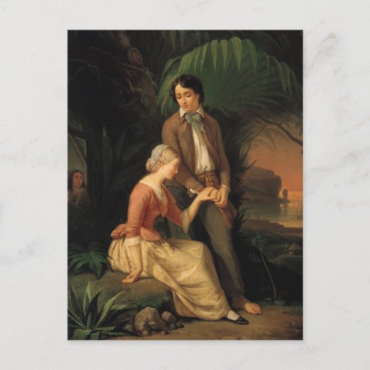 Carte Postale Paul et Virginie (Devant)