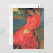 Carte Postale paul gauguin Art (Devant / Derrière)