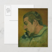 Carte Postale Paul Gauguin | Autoportrait, 1896 (Devant / Derrière)
