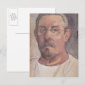Carte Postale Paul Gauguin | Autoportrait, 1902-3 (Devant / Derrière)