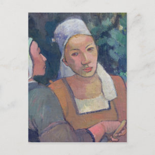 Carte Postale Paul Gauguin   Breton Peasants, 1894 (huile sur ca