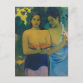 Carte Postale Paul Gauguin - Deux femmes tahitiennes (Devant)