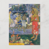 Carte Postale Paul Gauguin - Hail Mary / Ia Orana Maria (Devant)
