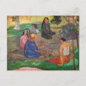 Carte Postale Paul Gauguin - La Conversation / Les Parau Parau (Devant)