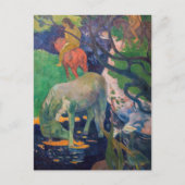 Carte Postale Paul Gauguin - Le Cheval Blanc (Devant)