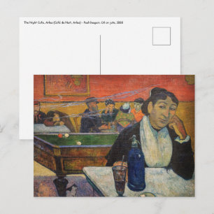Carte Postale Paul Gauguin - Le Night Café, Arles