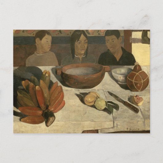 Carte Postale Paul Gauguin | Le Repas, 1891 (Devant)