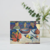 Carte Postale Paul Gauguin - Le Repas / Bananes (Debout devant)