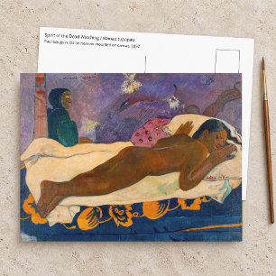 Carte Postale Paul Gauguin - L'Esprit des Morts Veillant