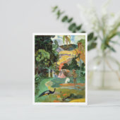 Carte Postale Paul Gauguin | Matamoe or, Landscap with Peacocks (Debout devant)