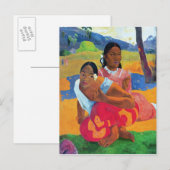 Carte Postale Paul Gauguin | Nafea Faaipoipo, 1892 (Devant / Derrière)