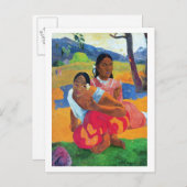 Carte Postale Paul Gauguin | Nafea Faaipoipo (Quand es-tu Getti) (Devant / Derrière)