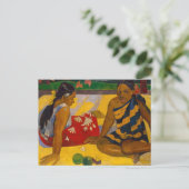Carte Postale Paul Gauguin - Parau Api / Quoi de neuf ? (Debout devant)