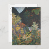 Carte Postale Paul Gauguin | Paysage (Devant / Derrière)